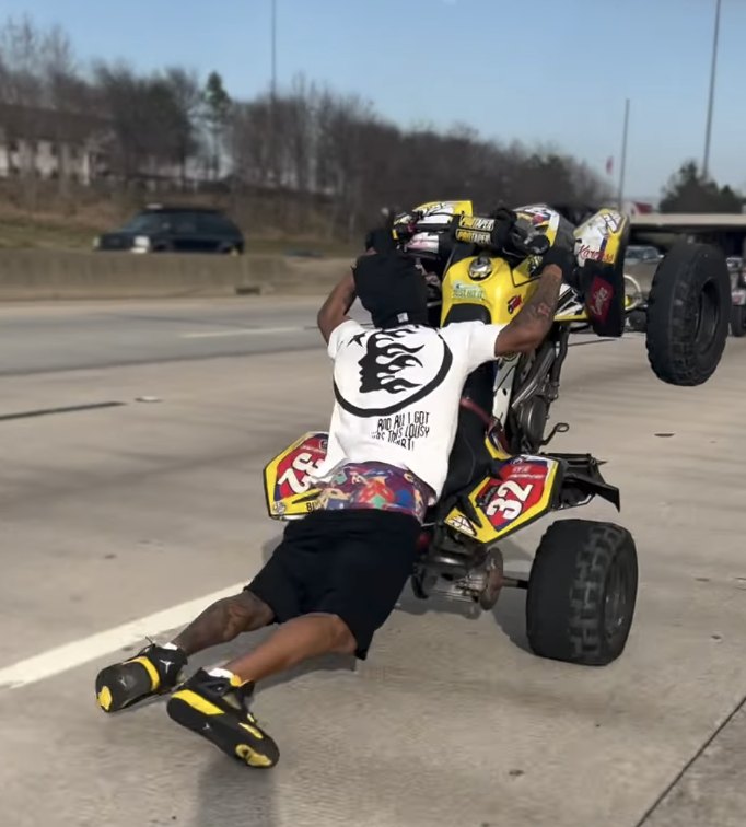 J.PAPE ATV stunt feature